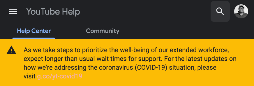 Antisipasi COVID-19 di YouTube