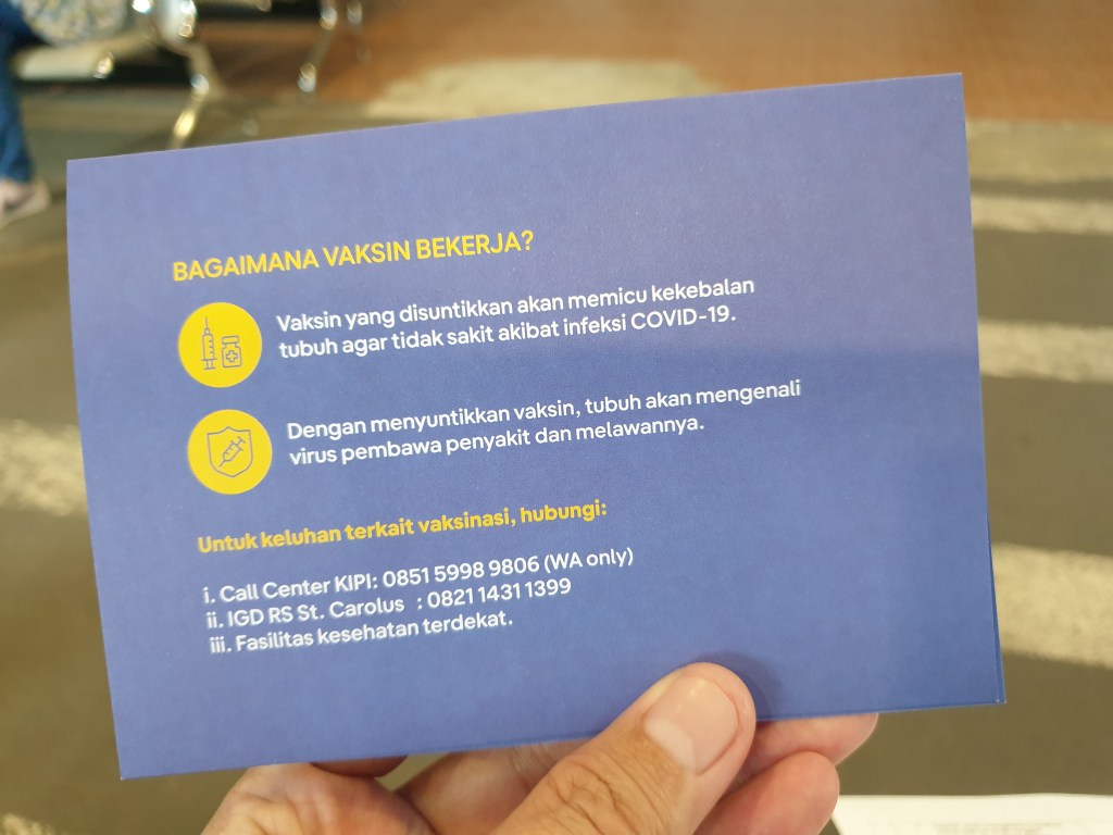 Kartu vaksin C19